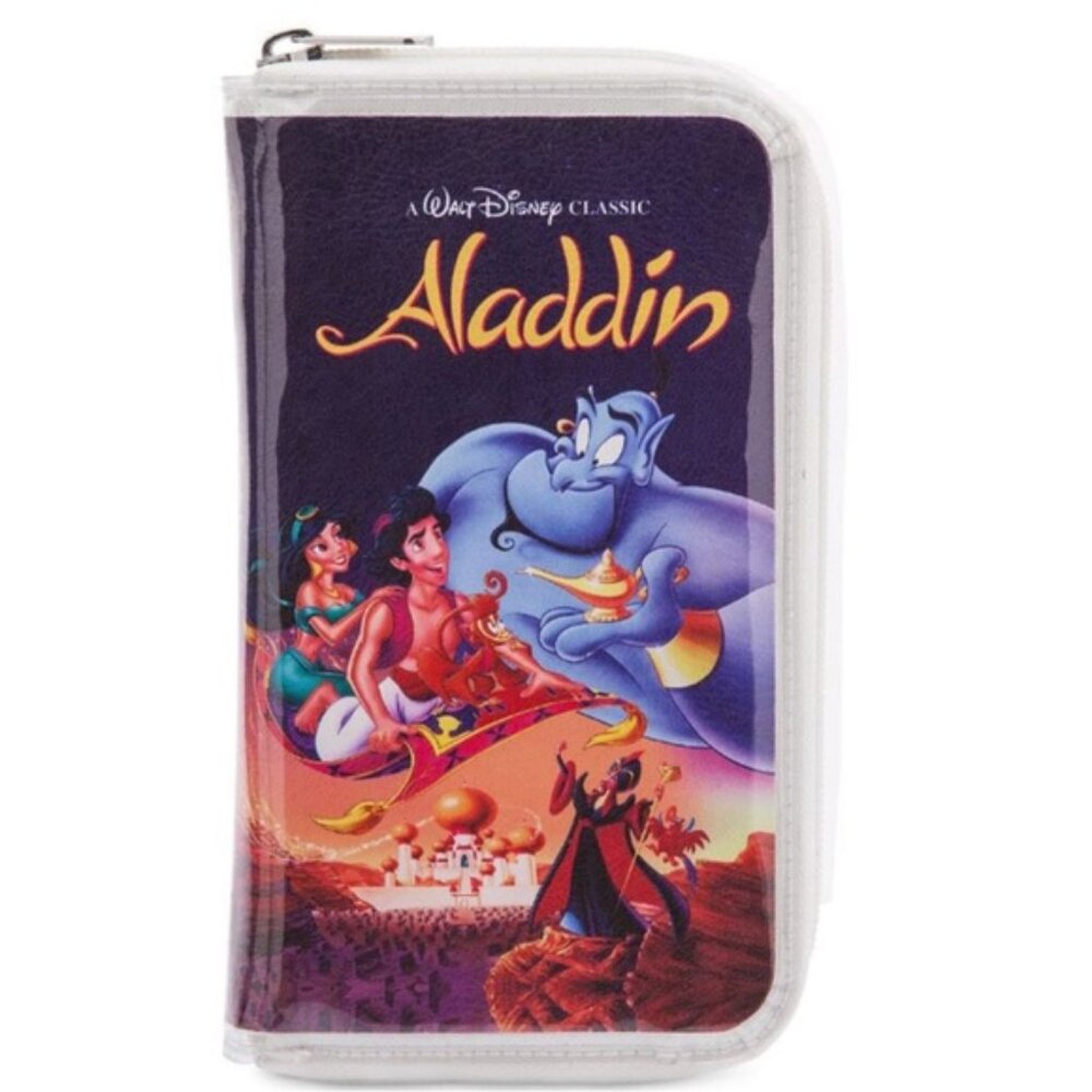Disney Parks | Aladdin VHS Case Clutch | One Size